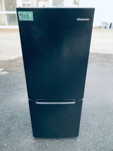 ✨2019年製✨703番 Hisense✨2ドア冷凍冷蔵庫✨HR-D15CB‼️