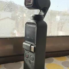 美品　DJI Osmo Pocket　＋アクセサリー（クリップ、エクステンションロッド）の画像