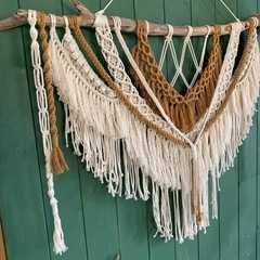 ★お値下げ中★ビッグサイズマクラメタペストリー　#1の画像