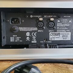 AMCRON XLS402 パワーアンプ【ジャンク品】 Yahoo!オークション -「amcron xls402」の落札相場・落札価格