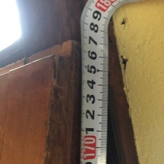 格安ガラス付き大型玄関扉の画像