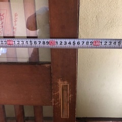 格安ガラス付き大型玄関扉の画像