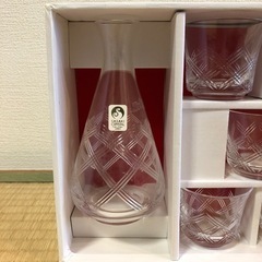 冷酒器セット　クリスタル和食器揃の画像