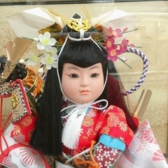 無料！五月人形✨兜差　6号✨あなたの家に置いてあげてください✨目立つシミ・汚れなさそうです✨中古品【こちらは店舗です。浜村鹿野温泉ICから3分 買取本舗 宮本リサイクル 営業時間９～１９時 定休日水曜のみ←連絡できませんm(_ _)m】の画像