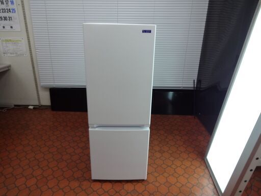 ID 991816　冷蔵庫２ドア　ヤマダ156L　２０１９年製　YRZ-F15G1