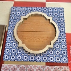 アメリカ雑貨　ウォールミラー　フォトスタンド　壁掛け鏡　インテリア雑貨の画像