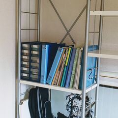 【無料】スチール製　組み立て式　突っ張りラックの画像