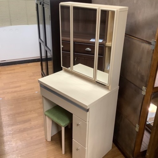3面ドレッサー SOLTY DRESSER 3MENKYO 60【トレファク 川越店】