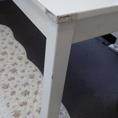 ★とてもステキな白いセンターテーブル★の画像