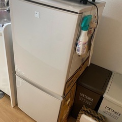 シャープ　冷蔵庫(2窓)　プラズマクラスター