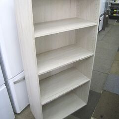 ☆ 大型カラーボックス 4段 幅62×奥行30×高さ125cm 収納棚 オフホワイト系 収納 棚 本棚 シェルフ カラーボックス  白 札幌 東区 北20条店の画像