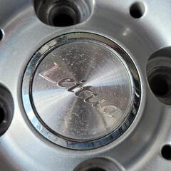 ラクティス用 スタッドレスタイヤ  グッドイヤー アイスナビ4本の画像