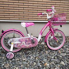 自転車 16インチ 子供用 ディズニー ミニーマウス トイザらス