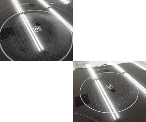 IHクッキングヒーター 2口 2013年製 幅44.5cm IHC-S212 1400W アイリスオーヤマ ☆ 札幌市 北区 屯田 