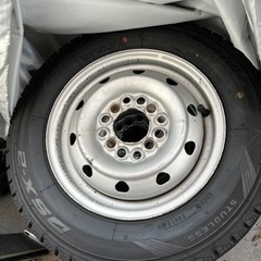 ホイール付きタイヤ8本を引き取ってください【青梅市】の画像