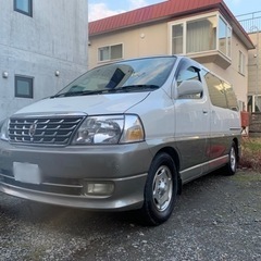 車検長期　4WDグランドハイエース　コミコミ35万円