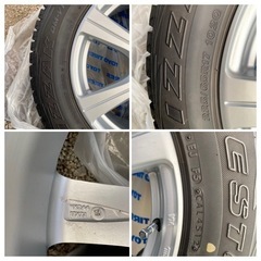 値下げしました　バリ溝　マナレイスポーツ•ユーロエディション　225/65R17 PCD114.3 美品の画像