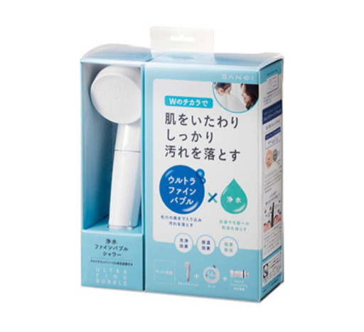 【新品】浄水ファインバブル・シャワーヘッドセット