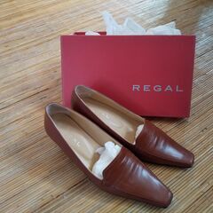 REGAL 茶パンプス　24㎝