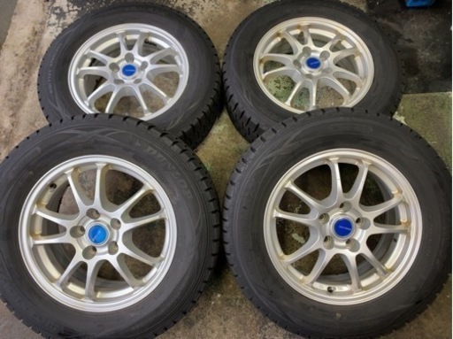 215/65R16・アルファード、ヴェルファイア用スタッドレスタイヤセット・中古