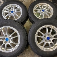 215/65R16・アルファード、ヴェルファイア用スタッドレスタイヤセット・中古