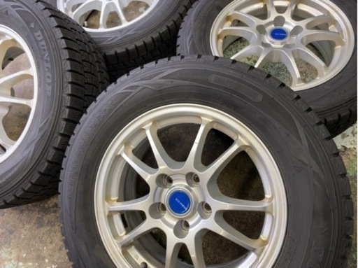 215/65R16・アルファード、ヴェルファイア用スタッドレスタイヤセット・中古