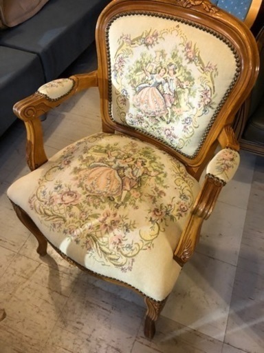 JF3441おしゃれすぎるチェア　状態が良い珍しい家具です♪