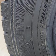 新品スタッドレスタイヤ4本セット！グッドイヤーナビ8の画像