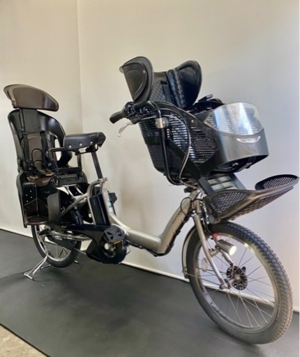 関東全域送料無料 保証付き 電動自転車 ブリヂストン アンジェリーノ 20インチ 8.7ah デジタル 3人乗り