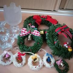 クリスマスツリー　飾り物　ローソク立ての画像