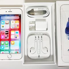 【美品】SIMロック解除済 iPhone6s 32GB シルバー...