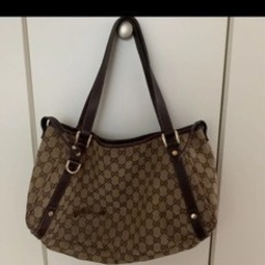GUCCI グッチ　キャンパストートバッグ