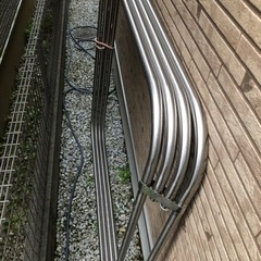 ステンレス布団干しの画像