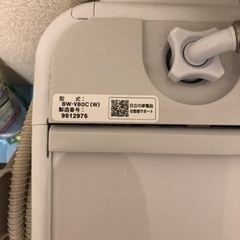 【取引中】洗濯機8㎏　2019年型　HITACHI の画像