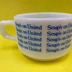 【愛品館江戸川店】パイレックス ユナイテッド航空スープマグ ID102-024630-007の画像