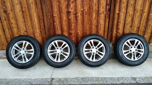 ホイール&スタッドレスタイヤ4本 ヨコハマタイヤ iceGUARD 215