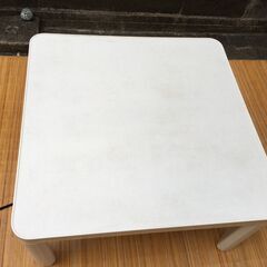 【ほっかほか暖房家電】こたつ ニトリ SFT-75WH 正方形　の画像