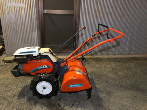 磐田市発/クボタTR70 耕運機 管理機GH170エンジン最大6.2ps 正逆ロータリー　動作確認済み。