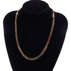 E581 ネックレス K18 20.2g 喜平 6面 ダブル