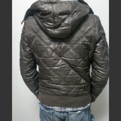 ミッシェルクランのダウンジャケットジャンパー　中綿サイズ46の画像