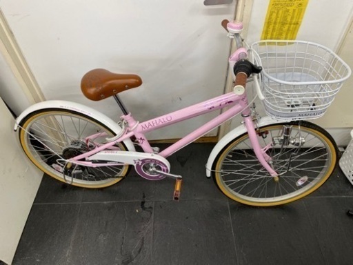 N099★２２インチ子供自転車★防犯登録料込