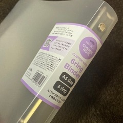 【さしあげます】カード収納ファイル＆A5リングファイルの画像