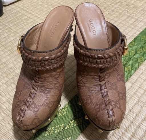 GUCCI サボサンダル (Sサイズ)中古 再掲載