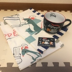 マグカップ、キッチンクロス、マグネット