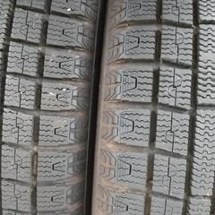 ⛄️スタッドレス+アルミ 155/65r14 バリ山&無傷のホイール✨の画像