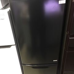 ☆中古 激安！！￥13,800！！Panasonic　パナソニック　168㍑2ドア冷蔵庫　家電　2016年製　NR-BW178C-K型　【BBL047】