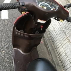 原付　整備済み　前後タイヤ新品　シート張り替え　世田谷区から　50cc ホンダ　タクト　DIOの画像
