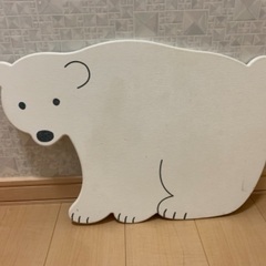 珪藻土バスマット　ニトリ　シロクマ