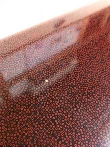 【正月の団欒に】津軽塗　七々子塗　テーブル　120×90×33