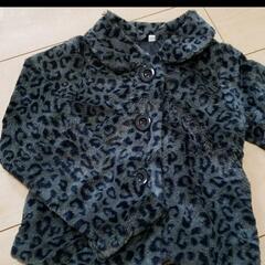 ヒョウ柄コート